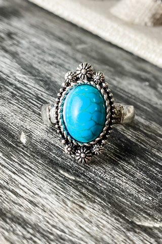 The Annie Turquoise Stone Ring