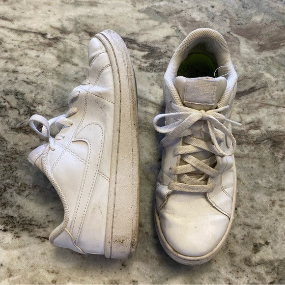 Nike Court Royale White on White Sneakers Size 8.5