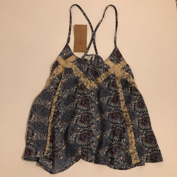 NWT Paper Crane Boho Lace Festival Tank Top XS