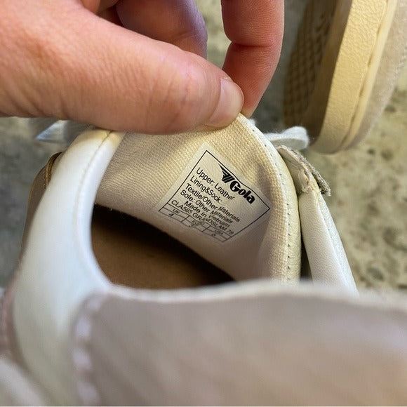 Gola Grandslam Sneakers Women’s Size 6 White + Mauve