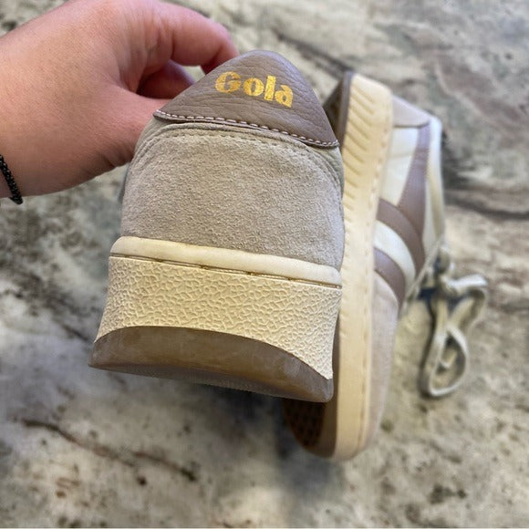 Gola Grandslam Sneakers Women’s Size 6 White + Mauve