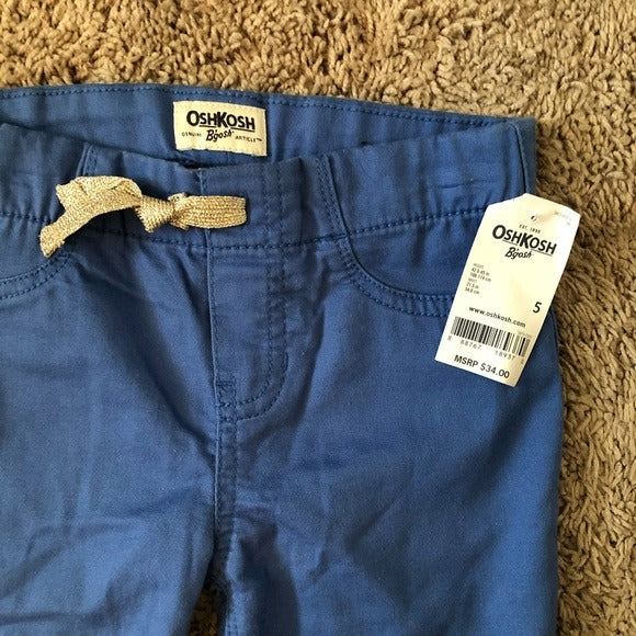 NWT Oshkosh B’Gosh Blue Pants Size 5