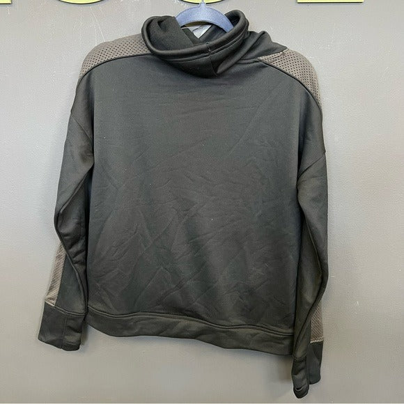 NWT Under Armour Women’s Black Loose Fit Cowl Neck Sweatshirt Medium