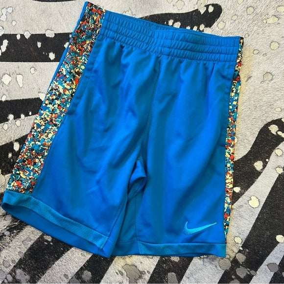 Nike Boys Blue Athletic Shorts Size M