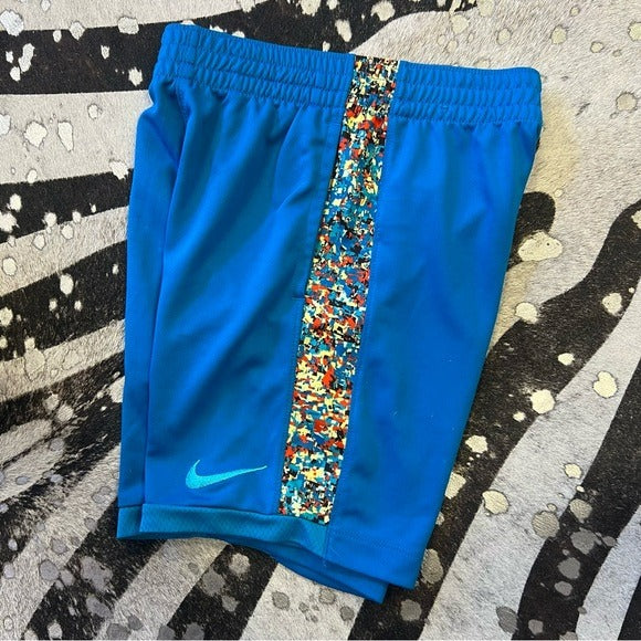 Nike Boys Blue Athletic Shorts Size M