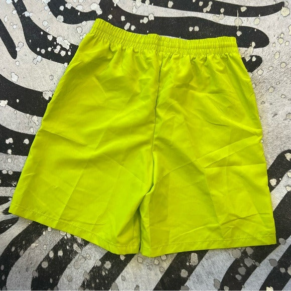 Nike Boys Lime Green Dri-Fit Lightweight Shorts Youth XL