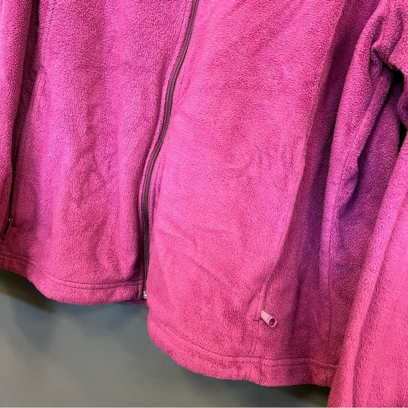 Columbia Fleece Magenta Jacket