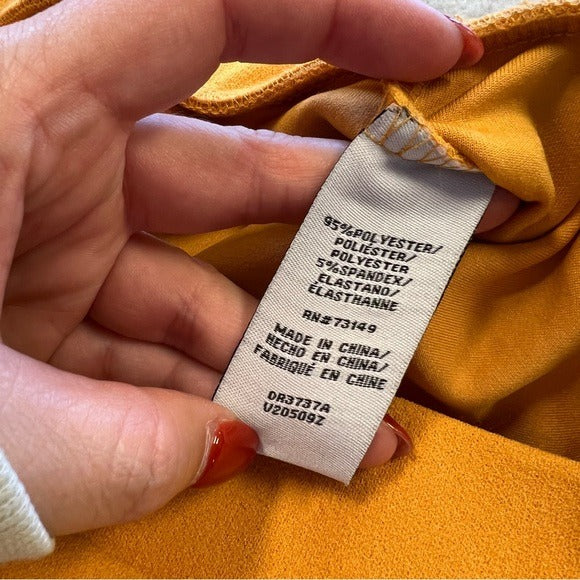 Mustard Dress Pants Size Medium