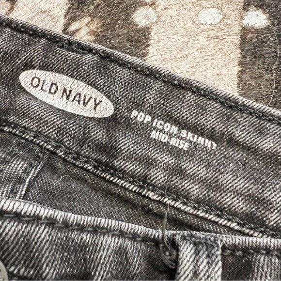 Old Navy Mid Rise Pop Icon Skinny Jeans Size 00