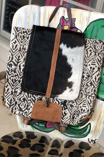 Oriental Cowhide Backpack