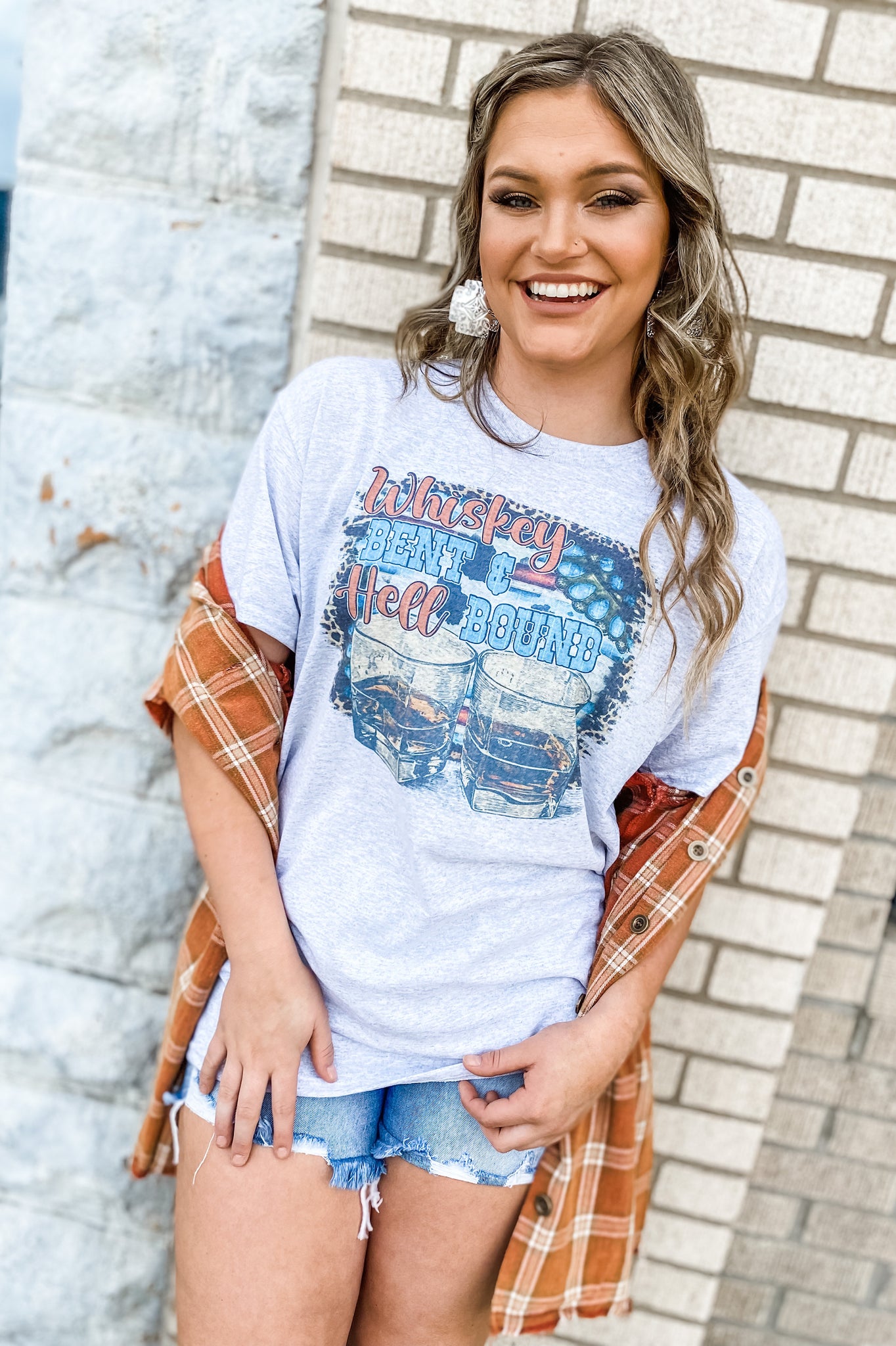 Whiskey Bent & Hell Bound Tee