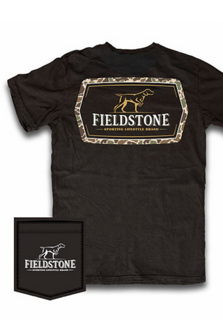 Fieldstone Rectangle Logo Tee
