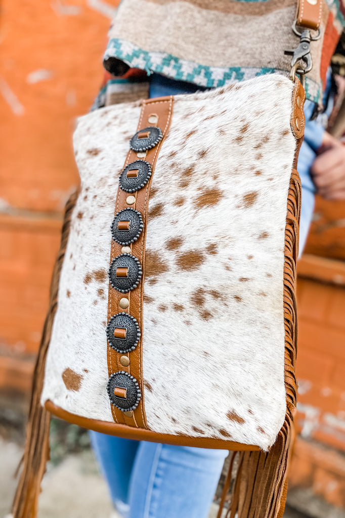 Wynona Hand Tooled Cowhide Purse – L&L Boutique