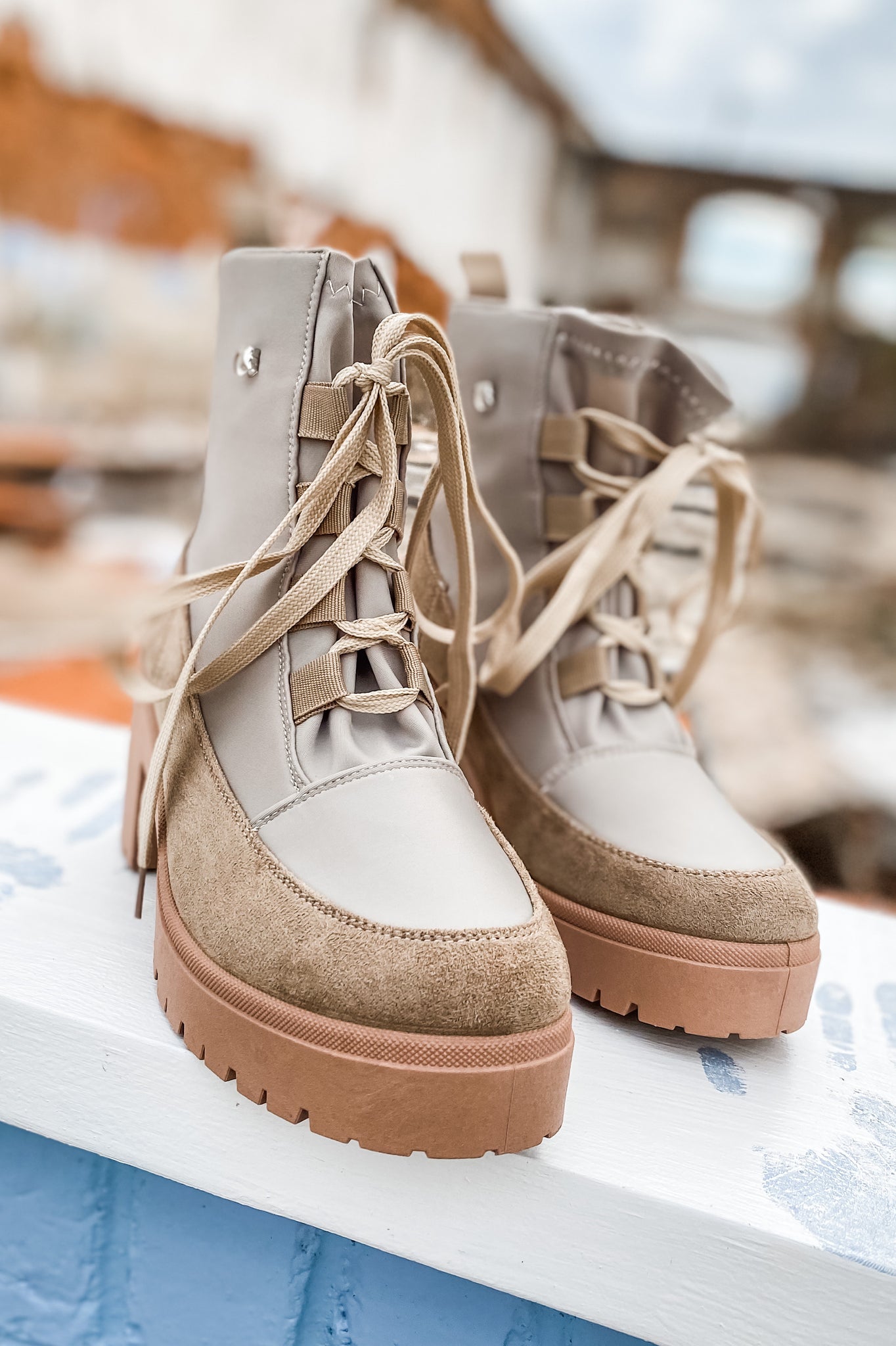 Være Harden bar Khaki + Moss Lace Up Combat Boots – Southern Roots Boutique