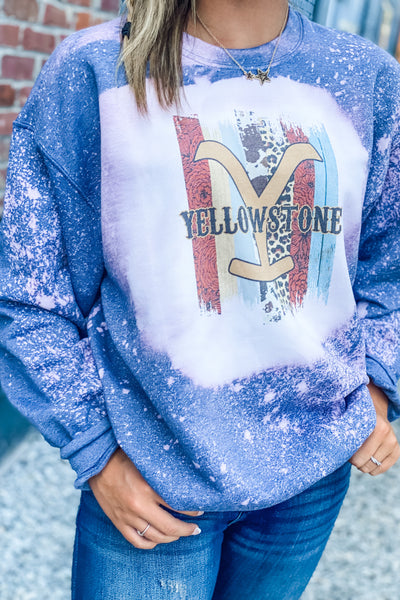 Yellowstone Distressed Sweatshirt