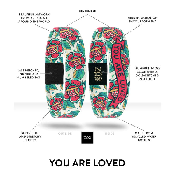 ZOX Wristband - You Are Loved