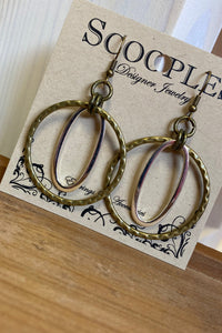 Scooples Double Dangle Earrings