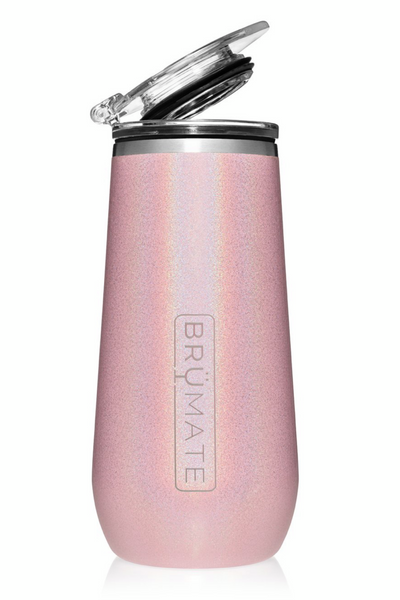 Brumate Champagne Flute - Glitter Blush
