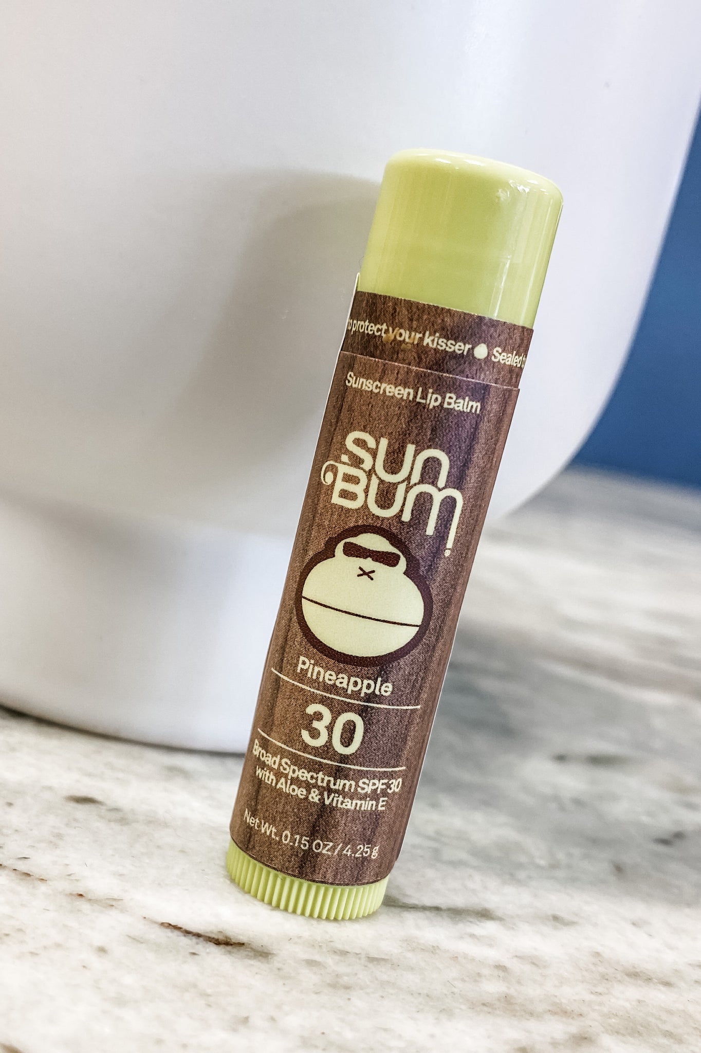 Sun Bum Original SPF 30 Sunscreen Lip Balm - Pineapple